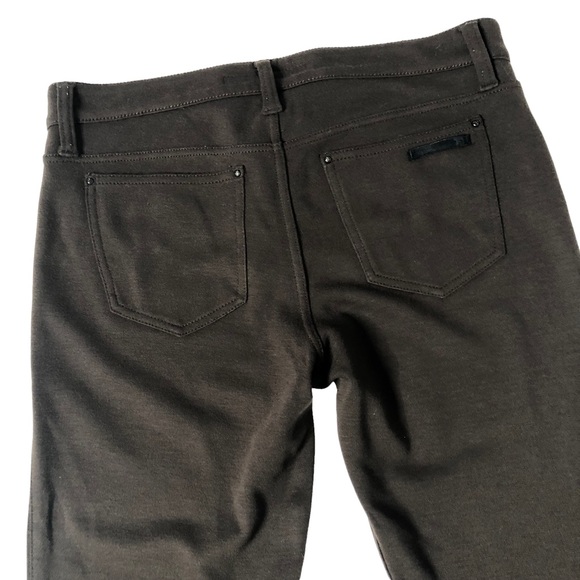 Joe’s Jeans Chocolate Brown Low Rise Skinny Wool Blend Leggings - Picture 9 of 16